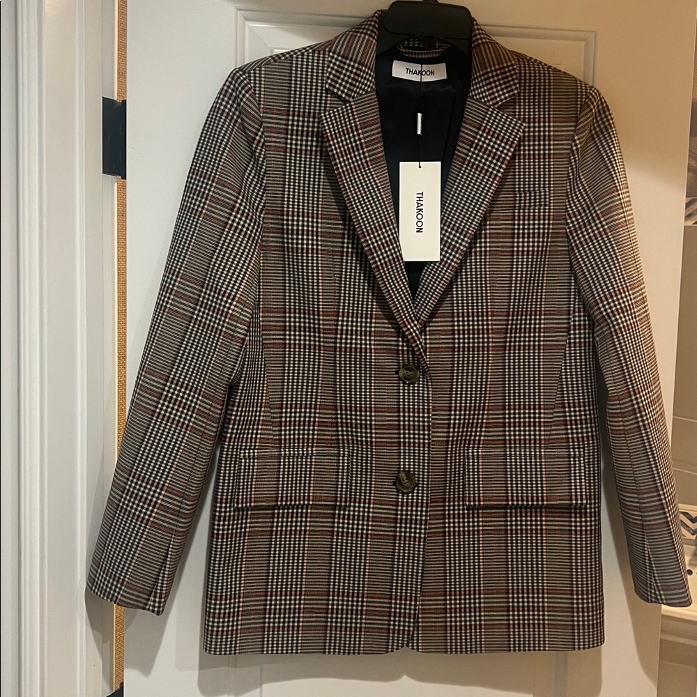 Thakoon Plaid Blazer